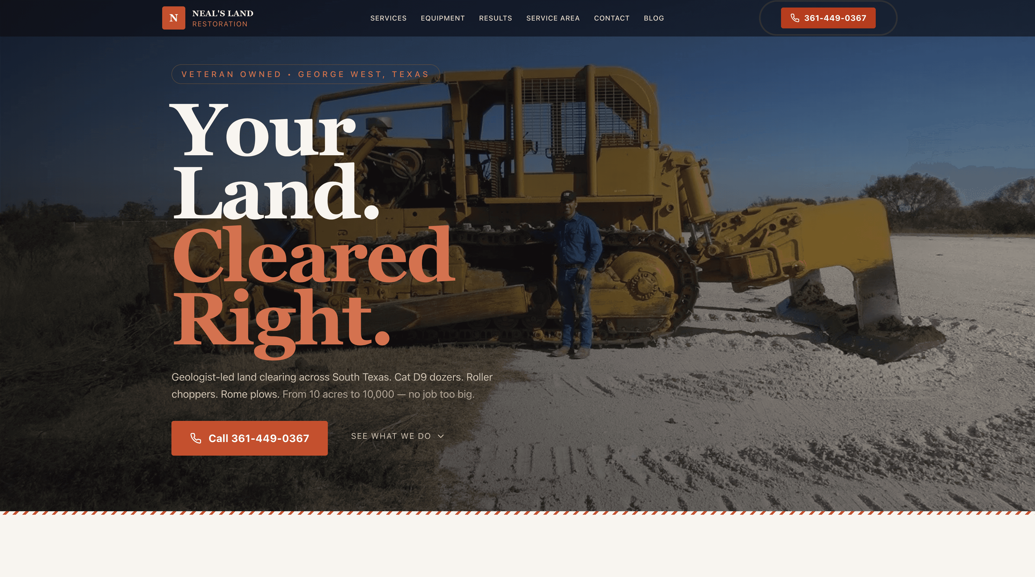 Neal's Land Restoration screenshot