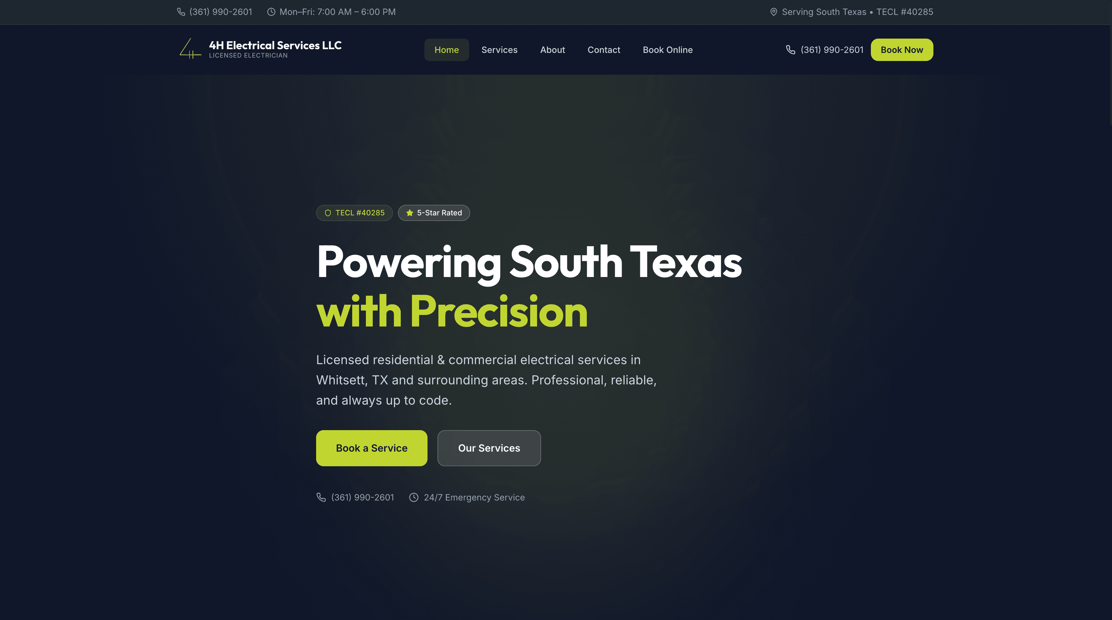 4H Electrical Services screenshot